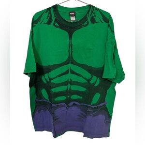 MAD Engine Green The Incredible Hulk Superhero Full Graphic T-Shirt Men’s XXL